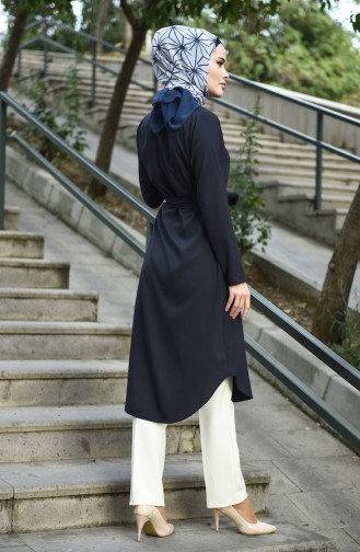 Navy Blue Tuniek 10142-11