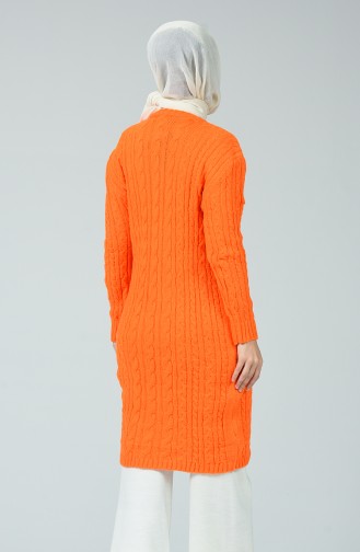 Tricot Long Tunic Orange 1904-09