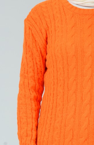 Longue Tunique Tricot 1904-09 Orange 1904-09