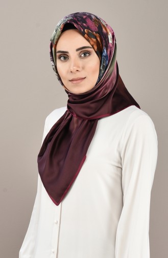 Dark Dusty Rose Hoofddoek 90638-01