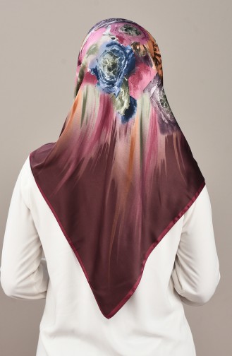 Dark Dusty Rose Hoofddoek 90638-01