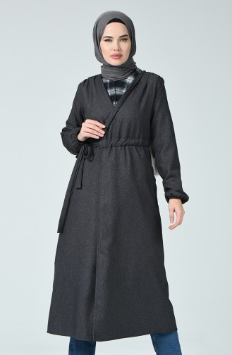 Side Belted Cape Anthracite 0891A-05