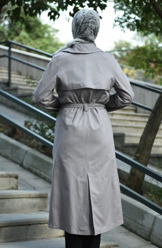 Grau Trench Coats Models 8097-04