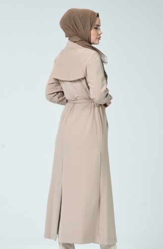 ترانشكوت طويل بأزرار بيج 90004B-01