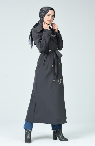 Gray Trenchcoat 90004B-02