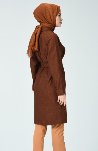 Arched Tunic Brown 0069-02