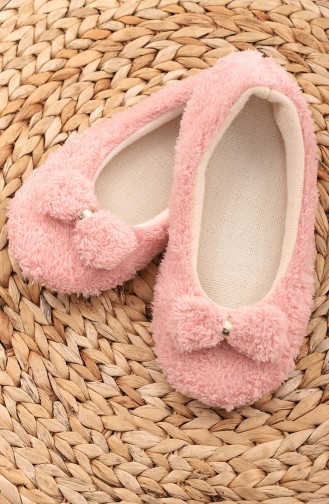 Salmon Woman home slippers 7013-01