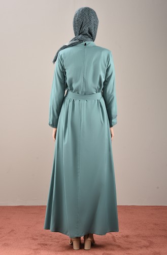 فستان أخضر 10143-05