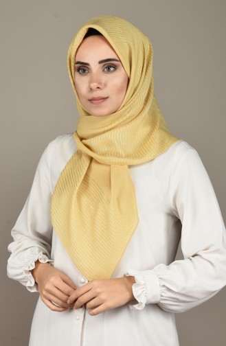 Striped Scarf Gold 19-0011-08