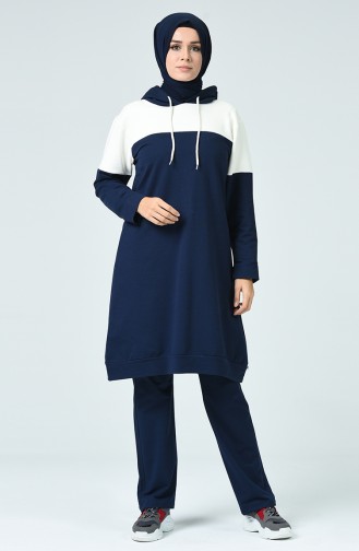 Navy Blue Tracksuit 19029-02