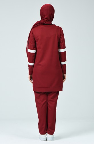 Claret Red Tracksuit 9164-03