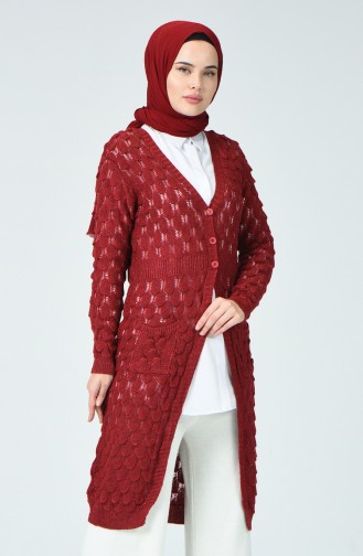 Claret Red Cardigans 0005-02