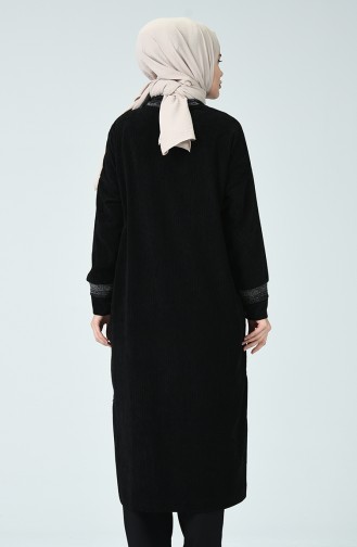 Velvet Cape with Ribbon Black 35966-06