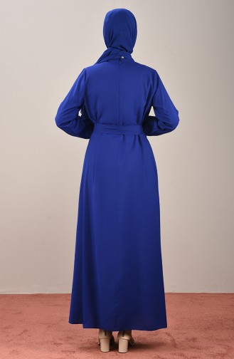 Saxon blue İslamitische Jurk 10143-03