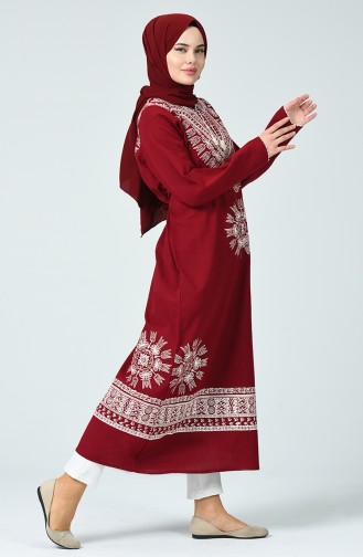 Claret red Tuniek 0217-06