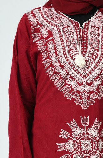 Claret red Tuniek 0217-06