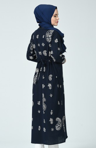 Navy Blue Tuniek 0404-04