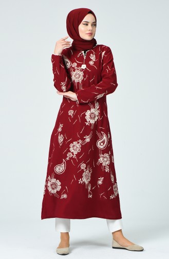 Claret red Tuniek 2121-04