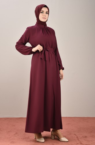 Cherry Hijab Dress 10143-04