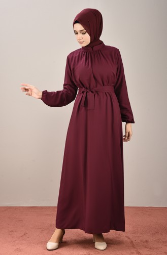Cherry Hijab Dress 10143-04
