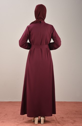 Cherry Hijab Dress 10143-04