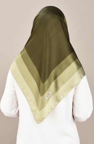 Karaca Rayon Scarf Green Khaki 90640-10