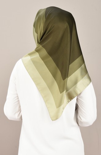 Karaca Rayon Scarf Green Khaki 90640-10