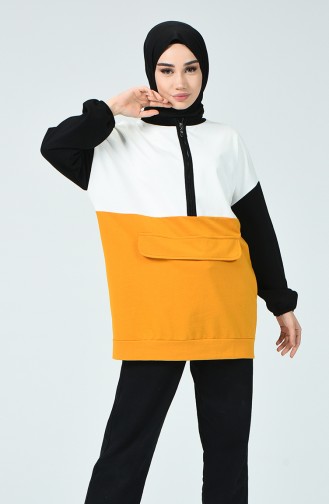 Dark Mustard Sweatshirt 0737-04