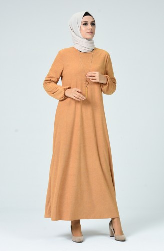 Senf Hijab Kleider 0024-01