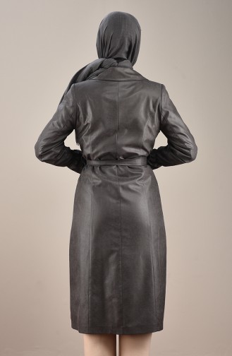 Gray Trench Coats Models 2125-02
