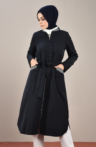 Navy Blue Raincoat 35959-03