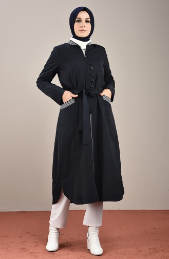 Navy Blue Raincoat 35959-03