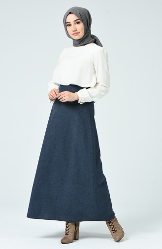 Navy Blue Rok 6463-02