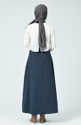 Navy Blue Skirt 6403-04