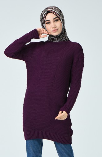 Tricot Sweater Purple 1930-04