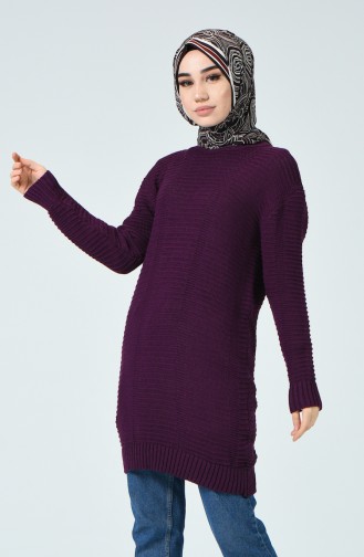 Tricot Sweater Purple 1930-04