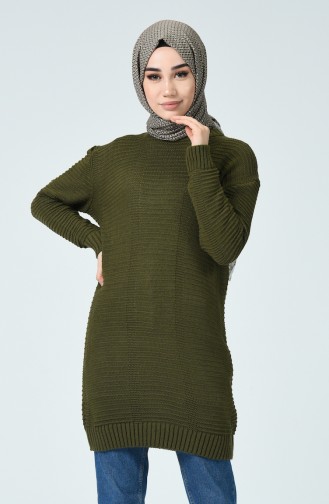 Tricot Sweater Khaki 1930-07