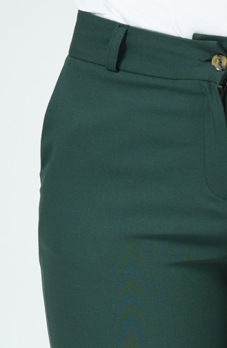 Klasik Cep Detaylı Pantolon 1131PNT-02 Yeşil