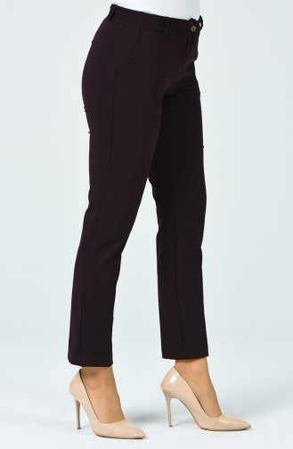 Claret red Broek 1134PNT-01