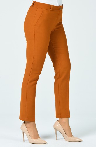 Classic Pocket Detailed Trousers 1134pnt-03 Rust Color 1134PNT-03