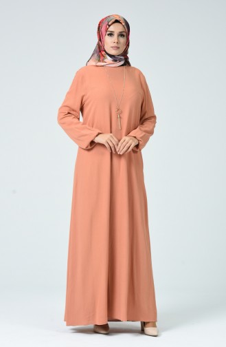 Onion Peel Hijab Dress 0023-03