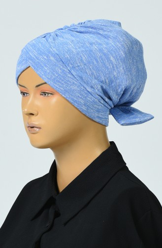 Bow Tie Tricot Bonnet Blue 0041-01