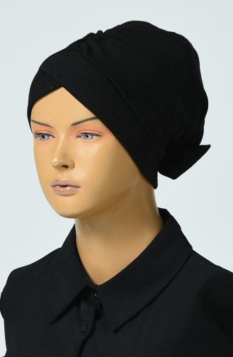 Bow Tie Tricot Bonnet Black 0041-02