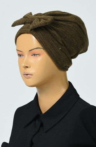 Bow Tie Tricot Bonnet Brown 0041-08