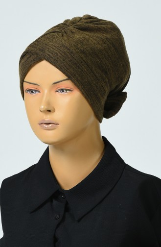 Bow Tie Tricot Bonnet Brown 0041-08