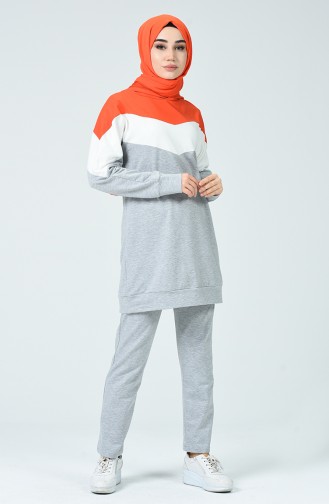 Gray Trainingspak 1058-03