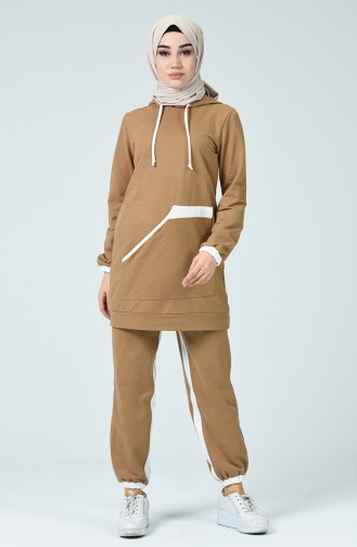 Milk Coffee Tracksuit 0789-01