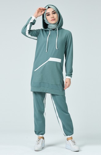 Green Almond Tracksuit 0789-02