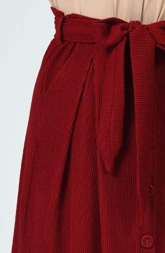Claret Red Skirt 3110-05