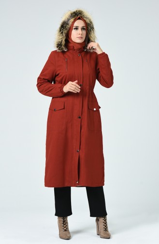 Brick Red Coat 9021-04